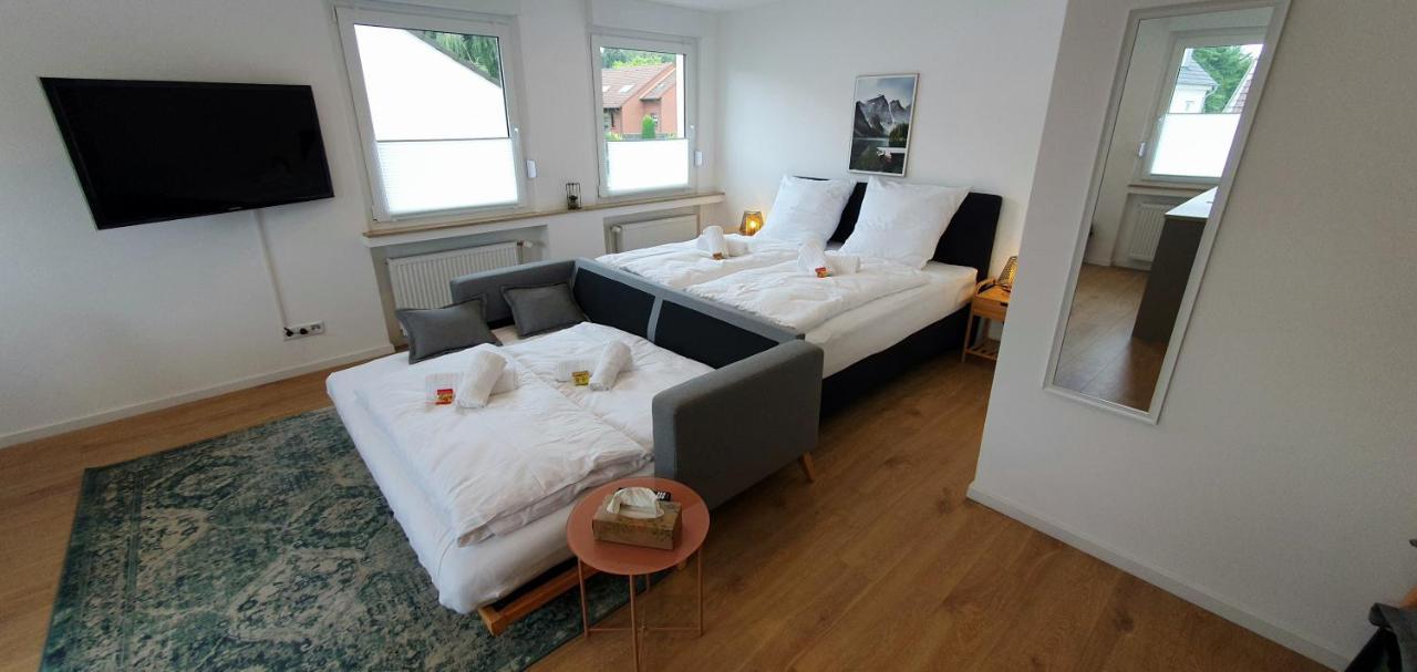 Citychalet-Uni- Boxspringbett Kueche-Ruhig-Parkplatz Bochum Exteriér fotografie